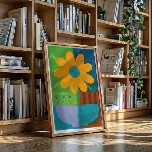 Summer Daisy Plays With Color