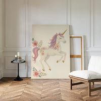 Blossom Mane Unicorn in Dreamy Pastels
