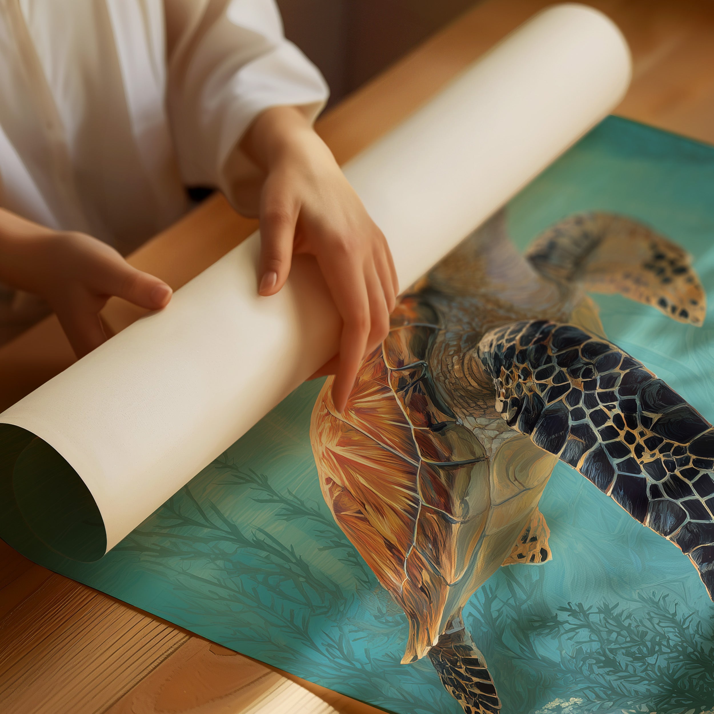 Sea Nomad Through Coral Gardens