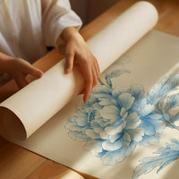 Blue Peonies Dance In Morning Light