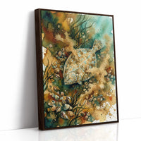 Sandy Camouflage: Watercolor Flounder Study