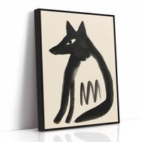 Midnight Fox Speaks Ancient Signs