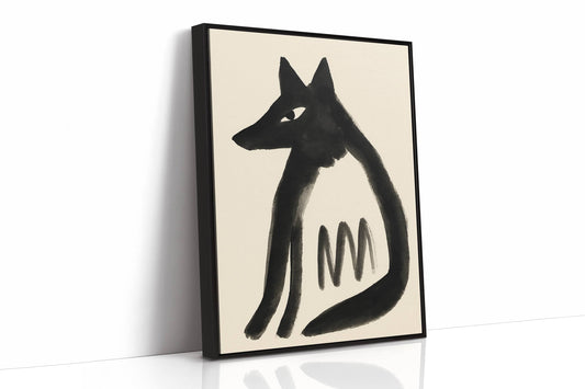 Midnight Fox Speaks Ancient Signs