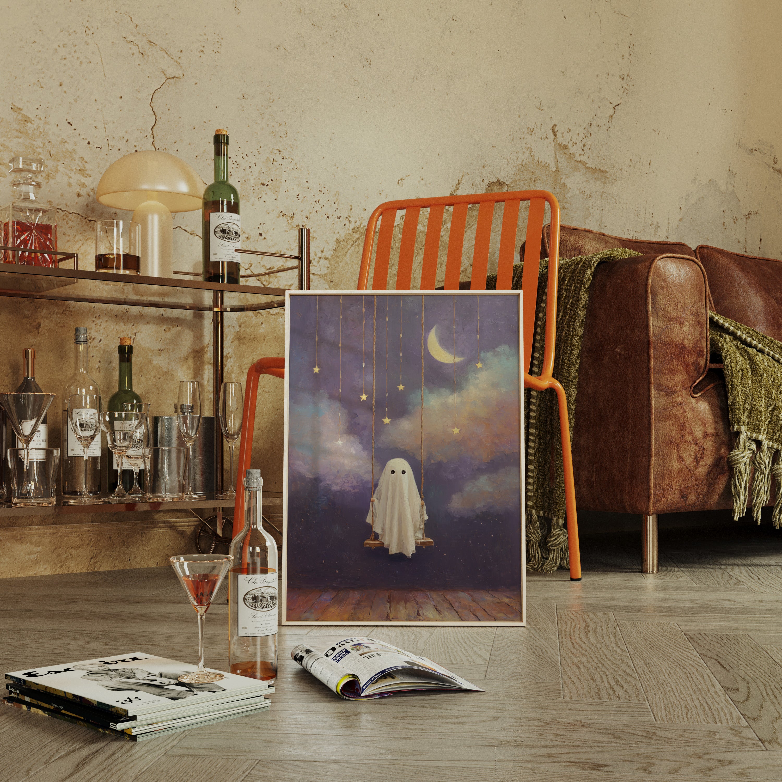 Swinging Through Celestial Whimsy