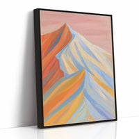 Morning Light Paints Mountain Ribbons