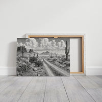 Where the Desert Road Wanders
