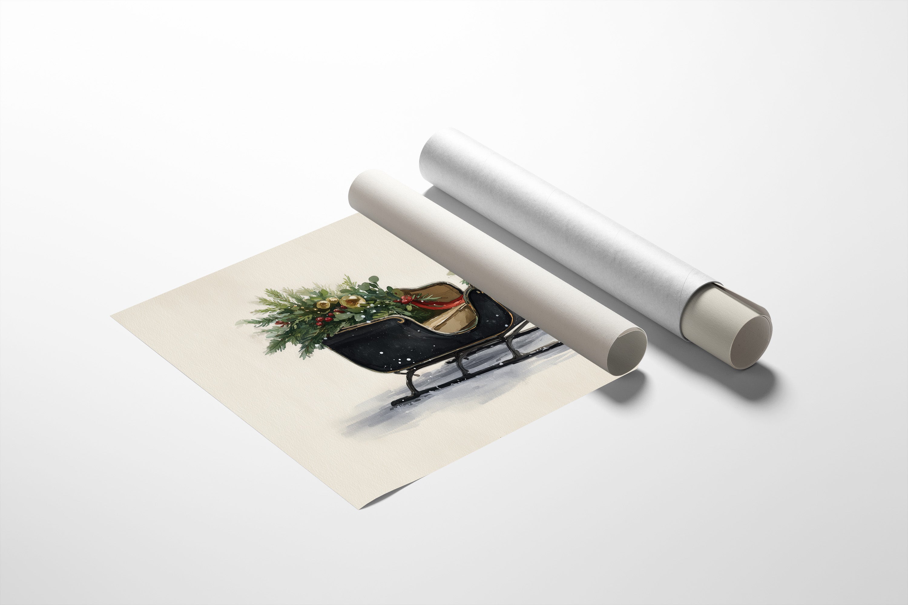 Winter's Sleigh Awaits First Snow