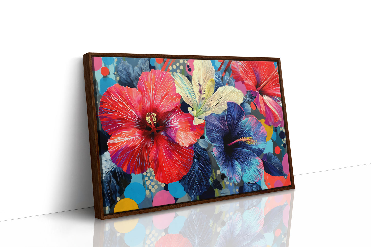 Tropical Blooms Catch Morning Light