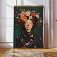 Floral Reverie in Midnight Bloom