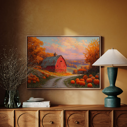 Harvest Road to Autumn's Embrace