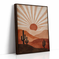 Desert Sun Paints Ancient Stories
