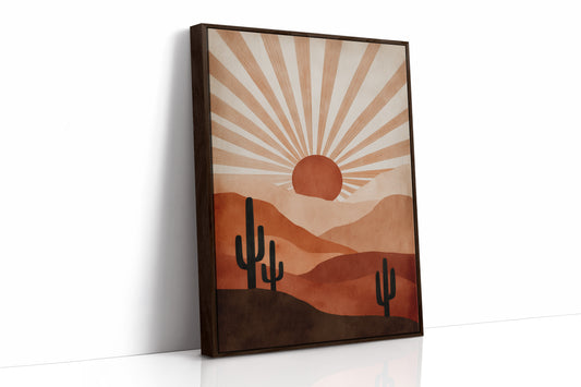 Desert Sun Paints Ancient Stories