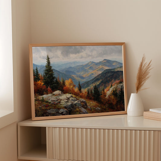 Autumn Peaks Paint Mountain Stories