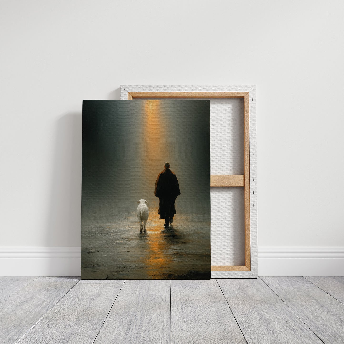 The Shepherd Walks Toward Light