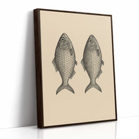 Two Fish Vintage Loaves and Fishes Symbol