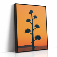 Desert Century Plant Meets Dusk