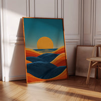 Sunset Over Rolling Dunes
