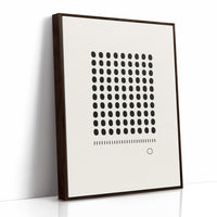 The Ninety-Nine and the One Minimalist Print