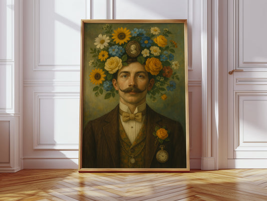Golden Hour Gentleman in Bloom