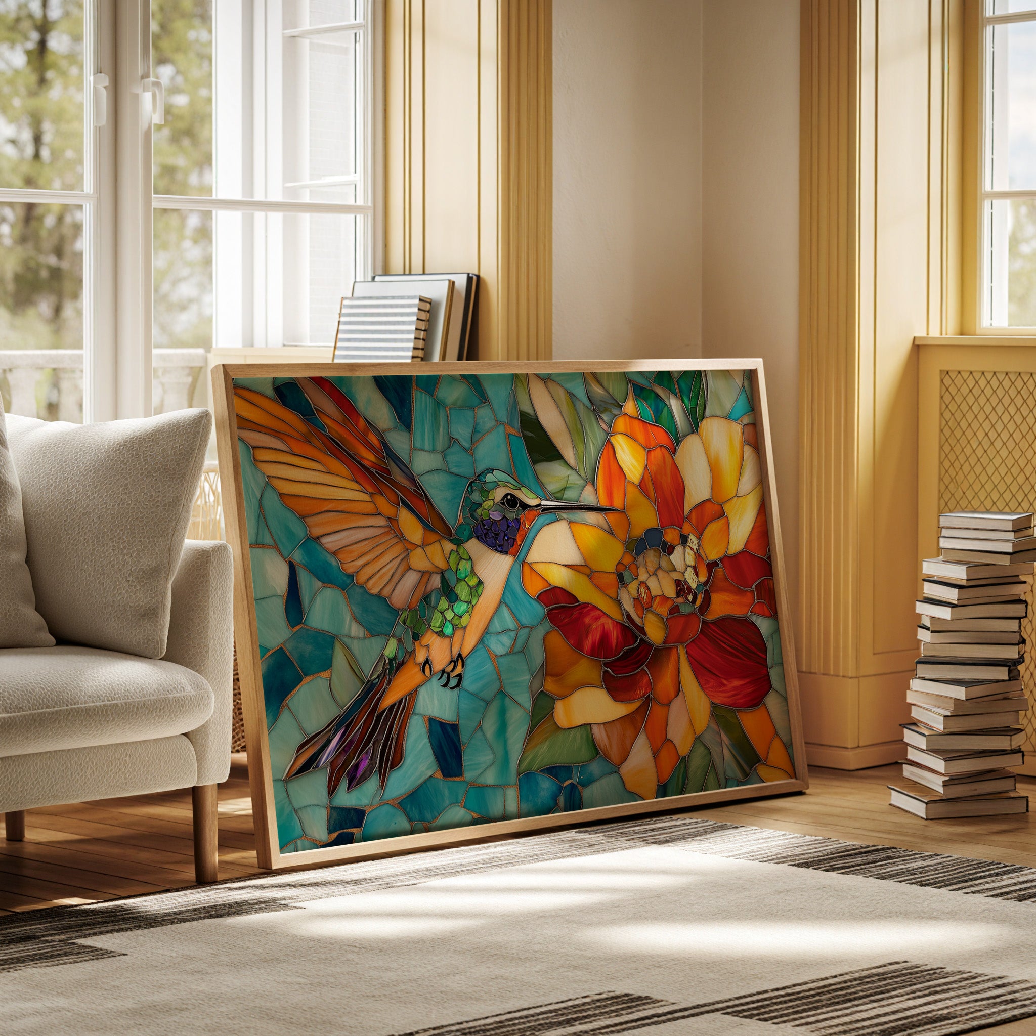 Stained Glass Garden Takes Flight