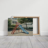 Empty Playground Holds Summer Memories