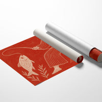 Catch of the Day in Red Chalk