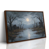 Moonlit Reflections on Forgotten Lands