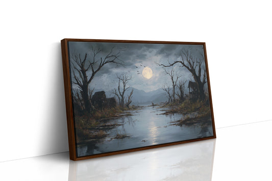 Moonlit Reflections on Forgotten Lands