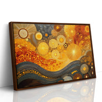 Celestial Currents Flow In Gold