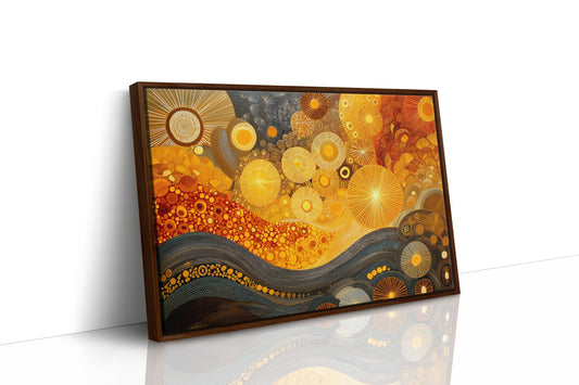 Celestial Currents Flow In Gold