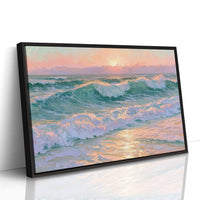 Waves, Pastel Sunrise