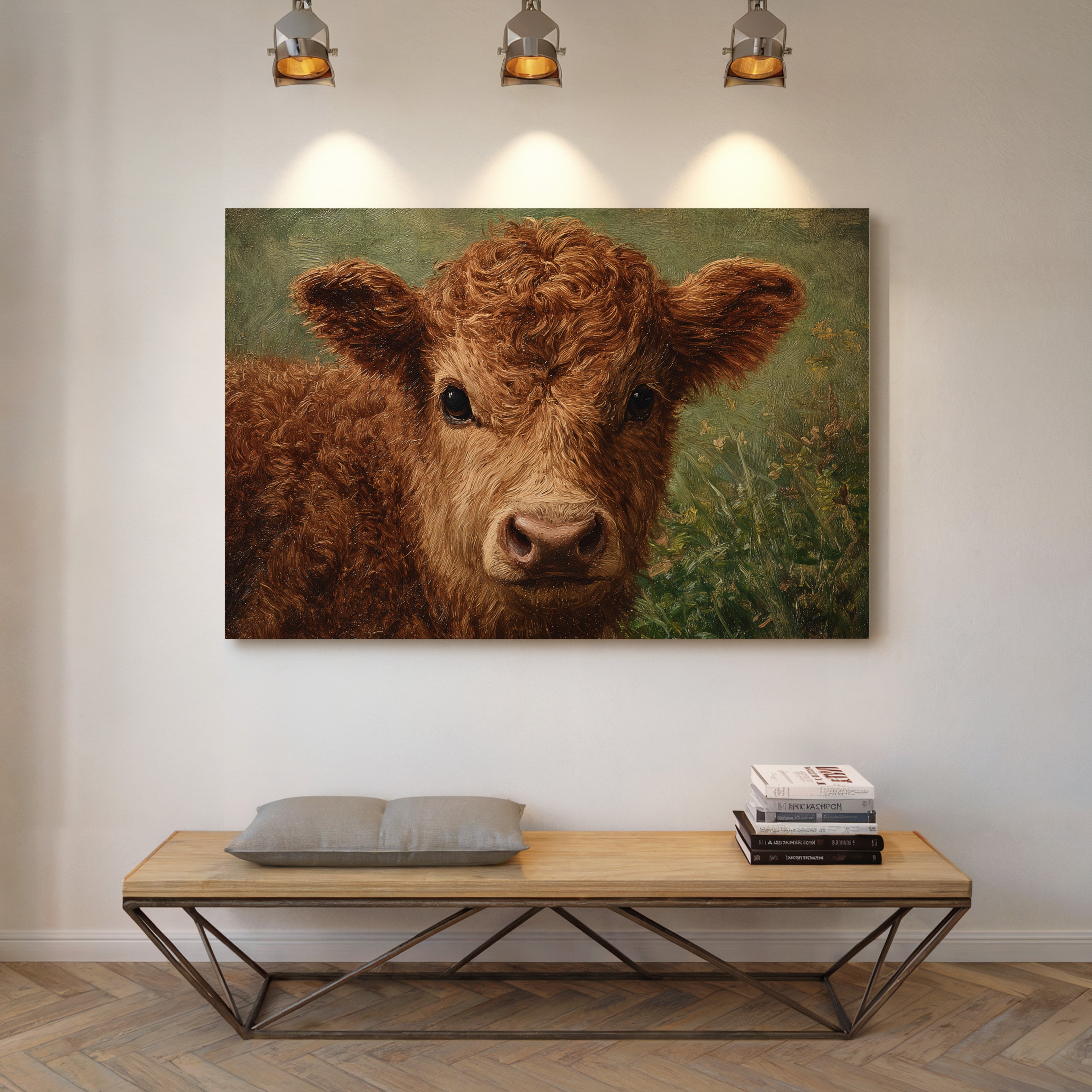 Sweet Summer Calf Holds Wonder