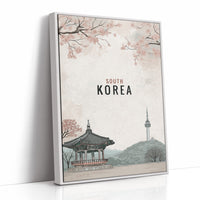 Cherry Blossoms Frame Seoul's Heritage
