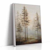 Morning Mist Among Pines
