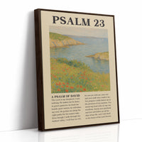 Psalm 23 Coastal Peace Print