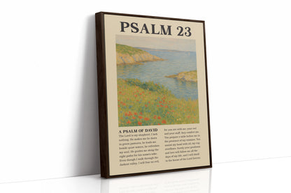 Psalm 23 Coastal Peace Print