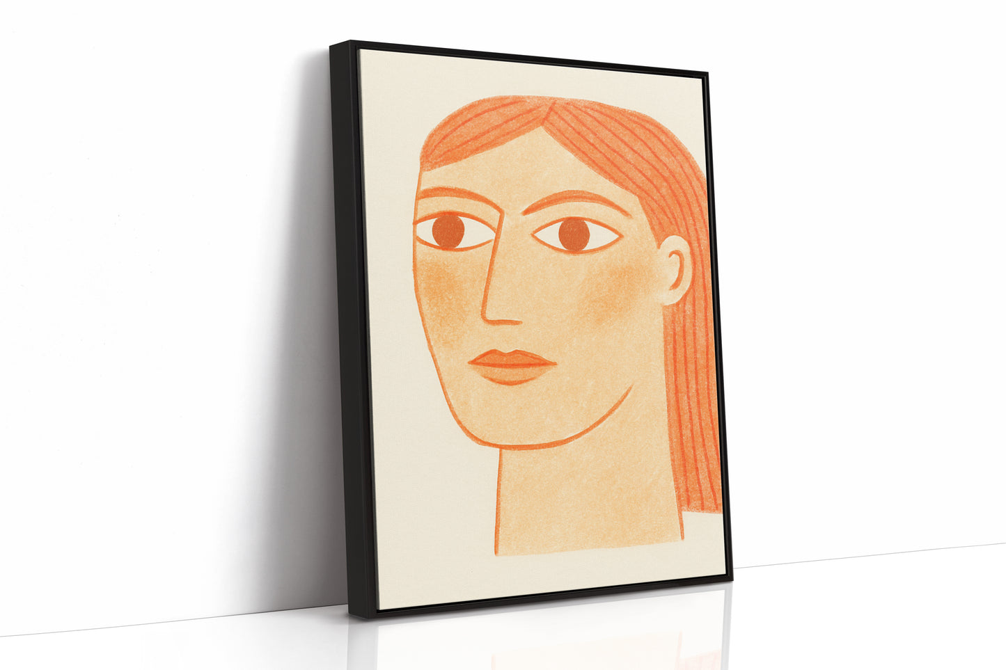 Coral Lines Draw Modern Grace