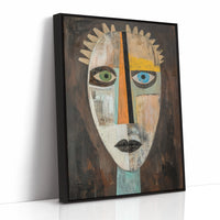 Divided Face Speaks Ancient Stories