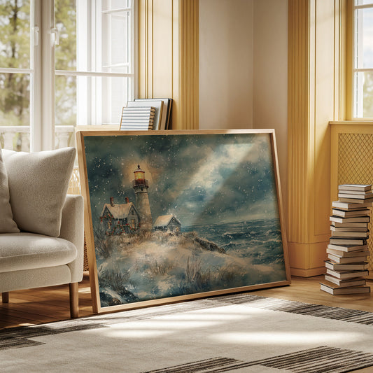 Winter Light Guides Ships Home