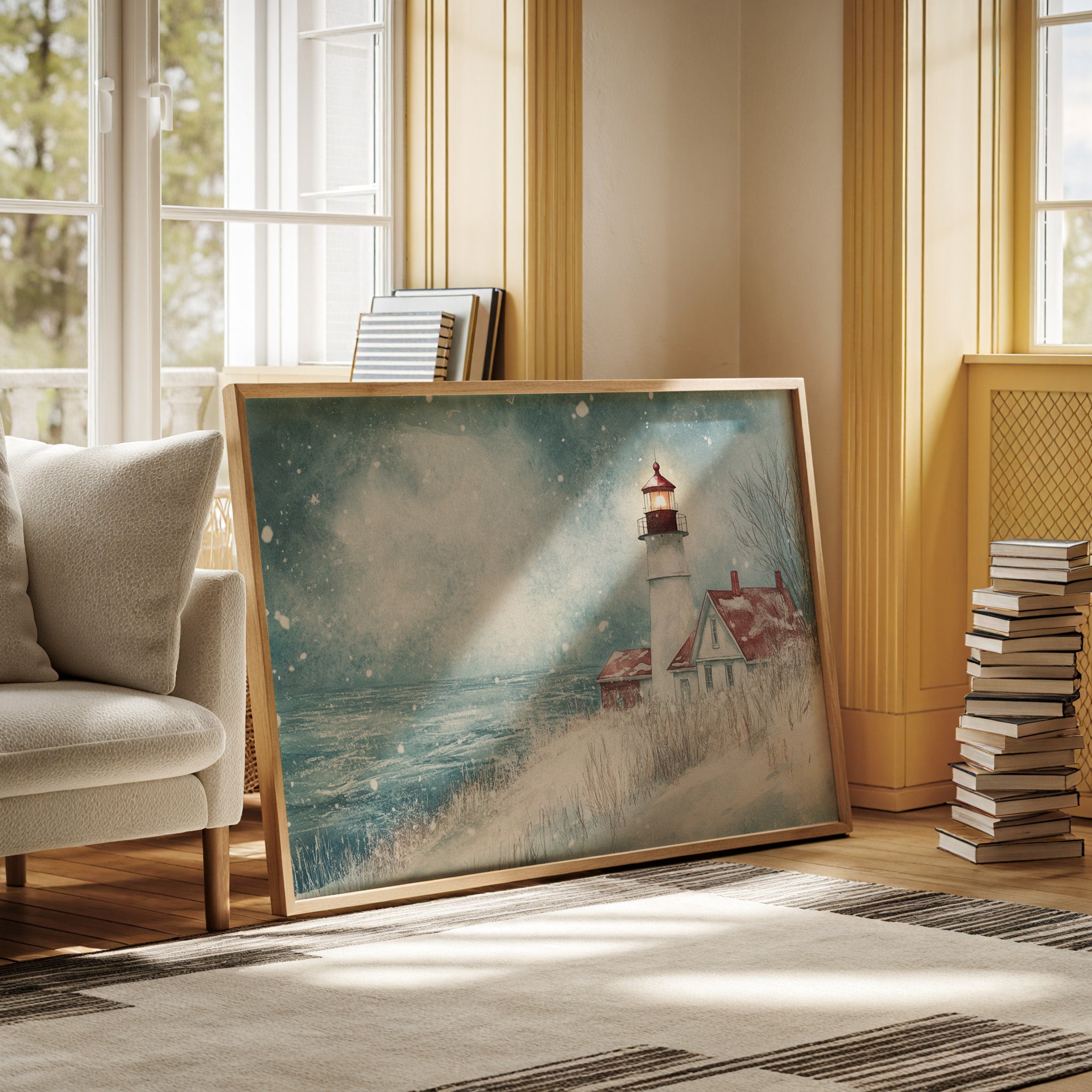 Light Against the Silent Snow