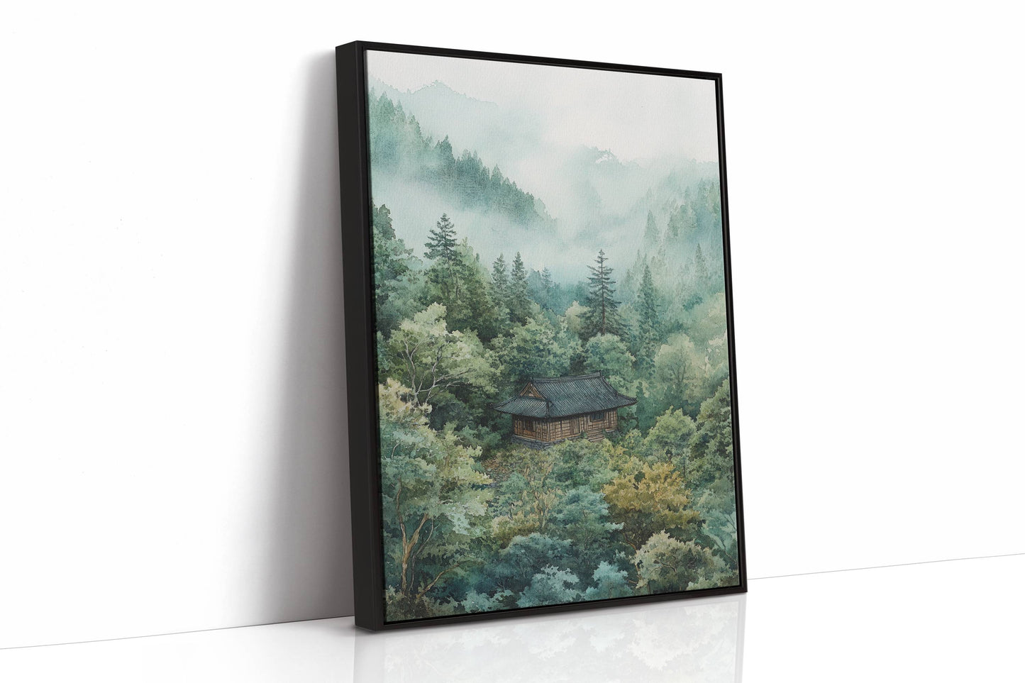 Mountain Mist Shelters Ancient Temple