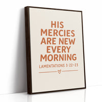 New Every Morning Scripture Print