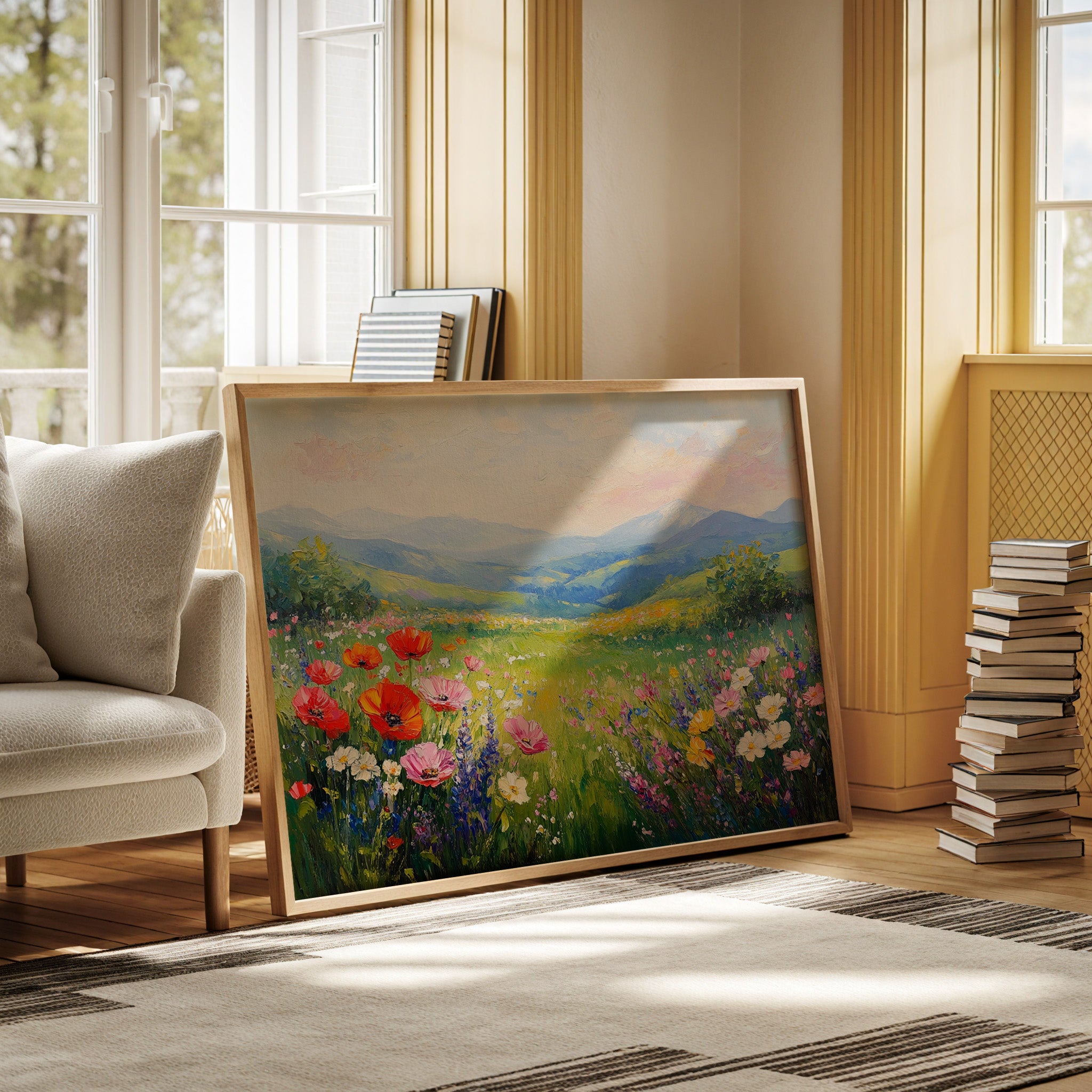 Summer Blooms Paint Mountain Dreams