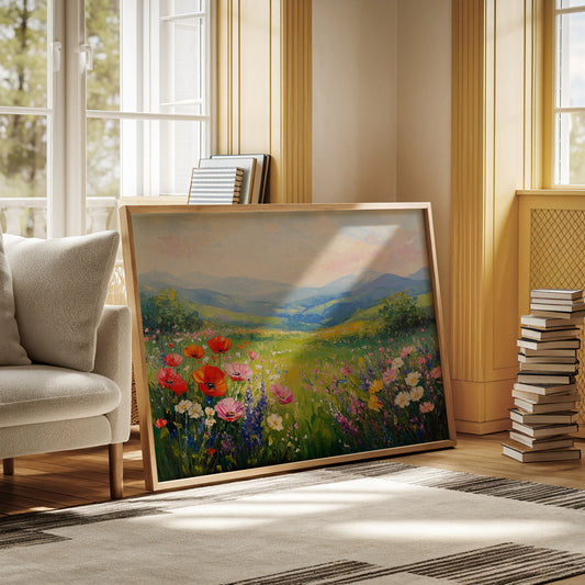 Summer Blooms Paint Mountain Dreams