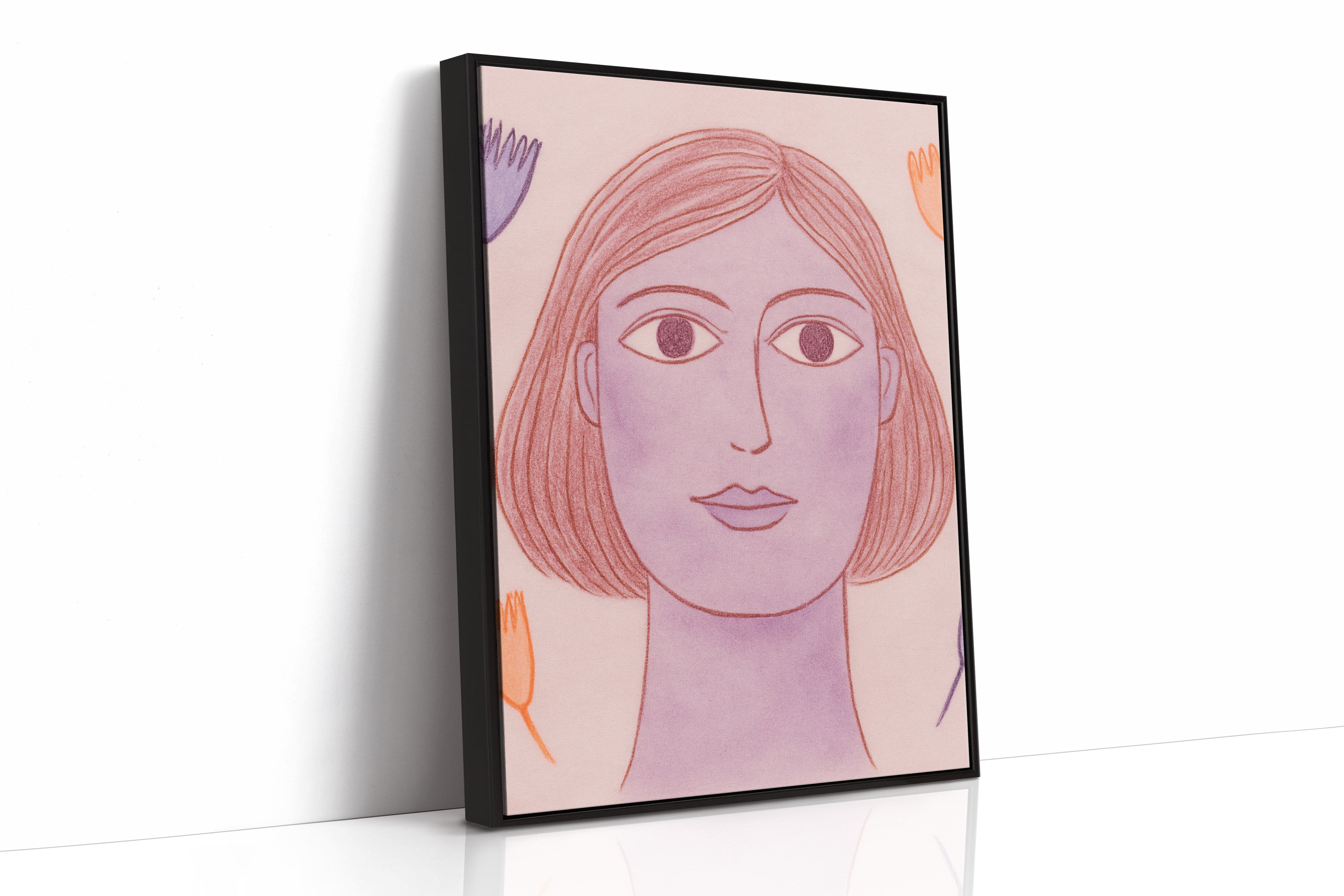 Desert Meets Modern Portrait Pink