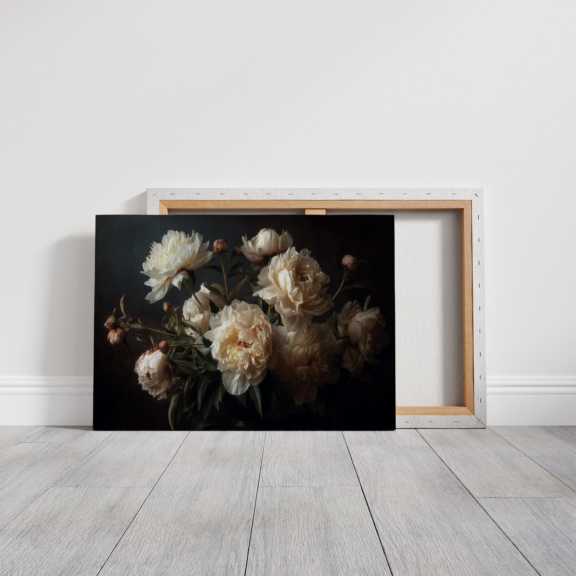 Peonies Among Literary Treasures
