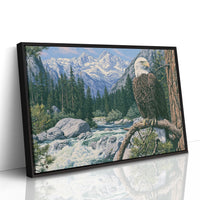 Bald Eagle, Mountain Rapids