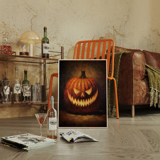 Flickering Grin of Autumn's Haunt