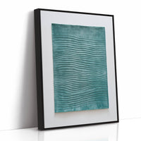 Tidal Rhythms In Seafoam Green