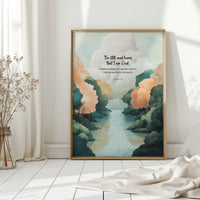 Be Still and Know Forest Waterfall